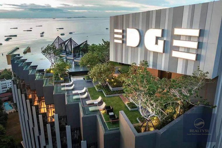 รูป 🔥 ขาย EDGE Central Pattaya 1 ห้องนอน ชั้น 22 วิวทะเล FQ เพียง 5.58 ล้าน - รูปที่ 1/9