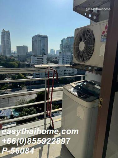 รูป P-56084 ขาย พีจี พระราม 9 | 1 ห้องนอน 1 ห้องน้ำ | เฟอร์นิเจอร์ครบ | ชั้น 9 | ใกล้ MRT | พร้อมเข้าอยู่ 📞 Line ID: @easythaihome | 085-592-2897 - รูปที่ 8/11