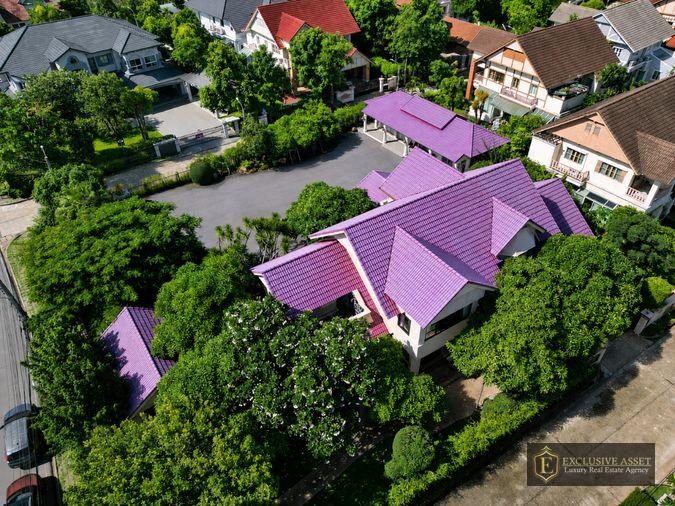 รูป ขายบ้านหรู 2 ชั้น แปลงมุม ลัดดารมย์ ปิ่นเกล้า เนื้อที่รวม 444.5 ตร.ว. พื้นที่ใช้สอย 528 ตร.ม - รูปที่ 2/48