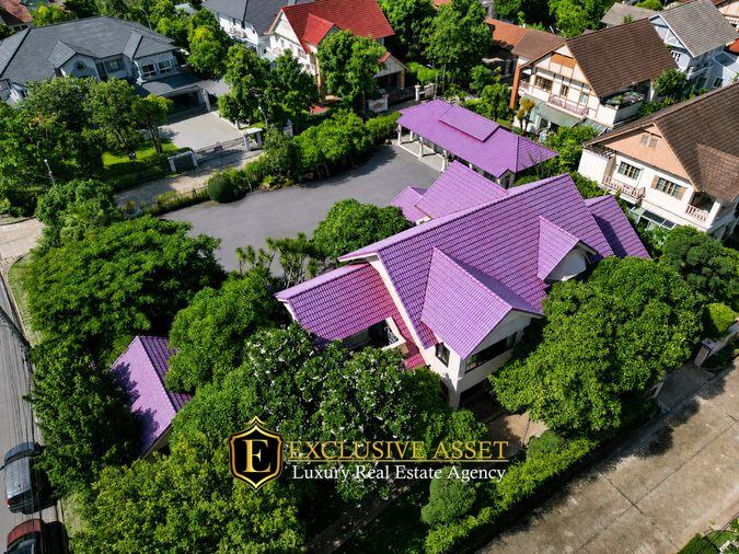 รูป ขายบ้านหรู 2 ชั้น แปลงมุม ลัดดารมย์ ปิ่นเกล้า เนื้อที่รวม 444.5 ตร.ว. พื้นที่ใช้สอย 528 ตร.ม - รูปที่ 2/48