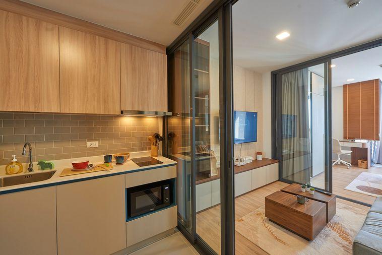 รูป 🔥 XT Phayathai ห้องสวย 1 Bedroom ชั้น 24 ขนาด 42 ตร.ม. วิวเมืองสวย ใจกลางพญาไท ใกล้ BTS พญาไท เพียง 26,000 บาท/เดือน! 🏙️✨ - รูปที่ 14/18