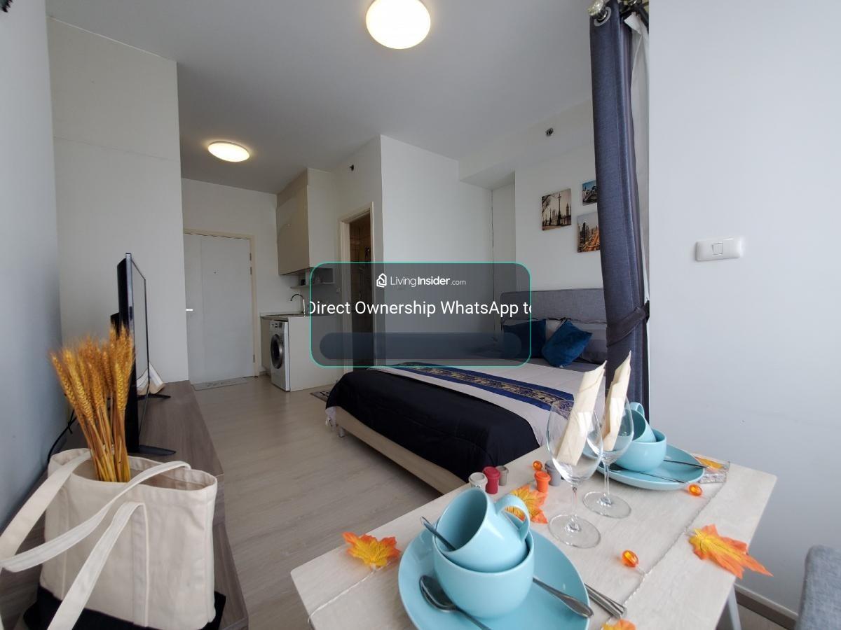 รูป 🎈#MT2608_147🎈💥ด่วน💥ว่างชัวร์ รีบคลิก ก่อนหลุดมือ‼️ 𝗙𝗼𝗿 𝗥𝗲𝗻𝘁 1️⃣2️⃣k.🔥ใกล้ MRT ห้วยขวางคอนโด แชปเตอร์วันอีโครัชดาห้วยขวาง - รูปที่ 11/17