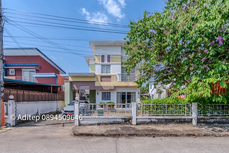 รูป ขายบ้านเดี่ยวพร้อมอยู่ มีนบุรี ม.ฟลอร่าวิลล์ พาร์คซิตี้ ซอยสุวินทวงศ์38 เนื้อที่ 63 ตรว. 3 ห้องนอน แถมเฟอร์ครบ ใกล้ MRT  - รูปที่ 2/27