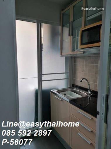 รูป P-56077 📍#คอนโดให้เช่าย่านอ่อนนุช Regent Home Sukhumvit 81 ชั้น 2 เครื่องใช้ไฟฟ้าครบ ใกล้ BTS อ่อนนุช Line ID: @easythaihome 085-592-2897 - รูปที่ 3/9