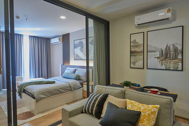 รูป 🔥 XT Phayathai ห้องสวย 1 Bedroom ชั้น 24 ขนาด 42 ตร.ม. วิวเมืองสวย ใจกลางพญาไท ใกล้ BTS พญาไท เพียง 26,000 บาท/เดือน! 🏙️✨ - รูปที่ 8/18