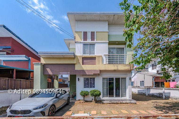 รูป ขายบ้านเดี่ยวพร้อมอยู่ มีนบุรี ม.ฟลอร่าวิลล์ พาร์คซิตี้ ซอยสุวินทวงศ์38 เนื้อที่ 63 ตรว. 3 ห้องนอน แถมเฟอร์ครบ ใกล้ MRT  - รูปที่ 7/27