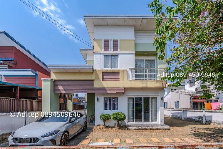 รูป ขายบ้านเดี่ยวพร้อมอยู่ มีนบุรี ม.ฟลอร่าวิลล์ พาร์คซิตี้ ซอยสุวินทวงศ์38 เนื้อที่ 63 ตรว. 3 ห้องนอน แถมเฟอร์ครบ ใกล้ MRT - รูปที่ 7/27