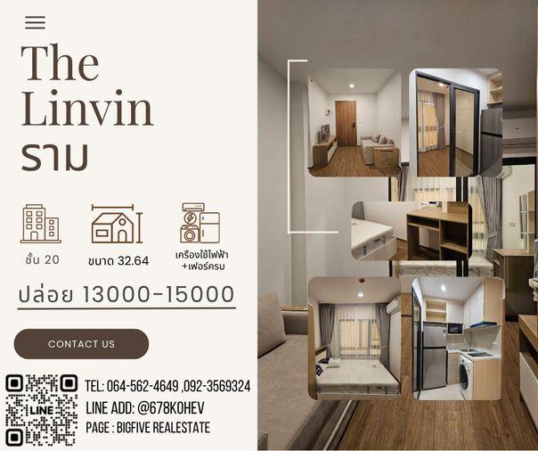 รูป CO69-0025 ให้เดอะ ลิฟวิ่น รามคำแหง The Livin Ramkhamhaeng ห้องใหม่ เพียง 100 เมตร ถึง Interchange ลำสาลี - รูปที่ 1/11
