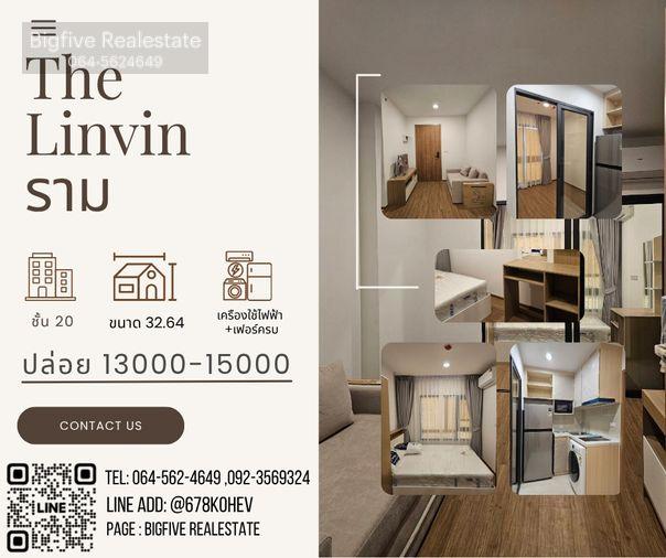 รูป CO69-0025 ให้เดอะ ลิฟวิ่น รามคำแหง The Livin Ramkhamhaeng ห้องใหม่ เพียง 100 เมตร ถึง Interchange ลำสาลี - รูปที่ 1/11