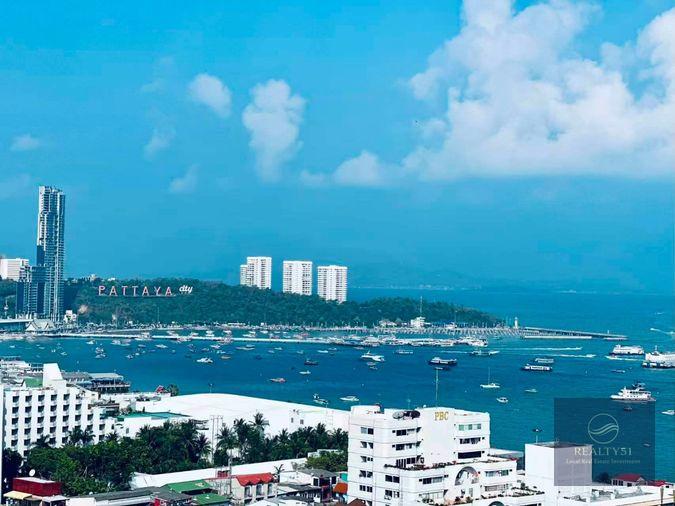 รูป 🔥 ขาย EDGE Central Pattaya 1 ห้องนอน ชั้น 22 วิวทะเล FQ เพียง 5.58 ล้าน - รูปที่ 9/9