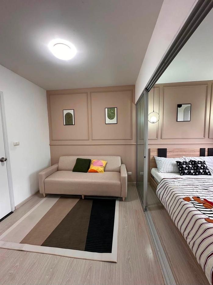 รูป 💎ขายคอนโดใก “ Plum Condo Park Rangsit 2 ” 🥽เพิ่งรีโนเวทใหม่ ติดวอลเปเปอร์ใหม่ทั้งห้อง - รูปที่ 3/7