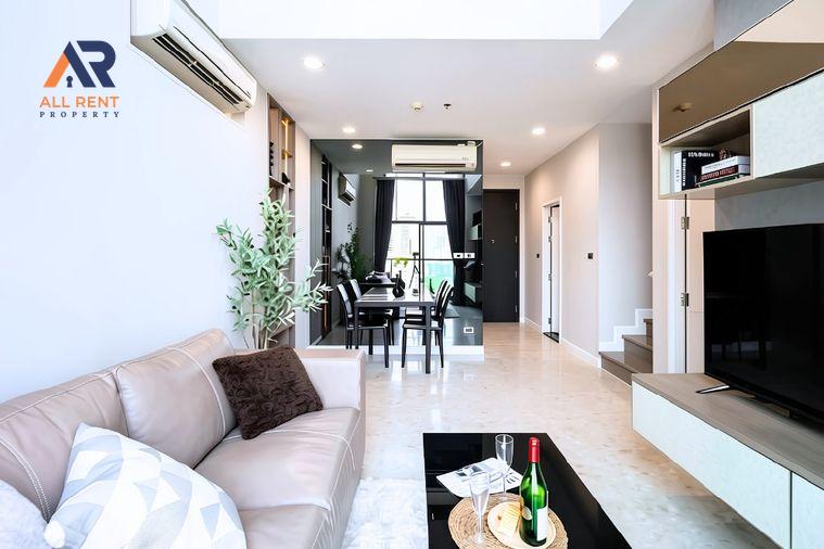 รูป 🔥 The Crest Sukhumvit 34 ห้อง Duplex 2 Bedrooms ขนาดใหญ่ 98 ตร.ม. ชั้น 12 ใจกลางสุขุมวิท ใกล้ BTS ทองหล่อ เพียง 85,000 บาท/เดือน! 🏙️✨ - รูปที่ 5/6