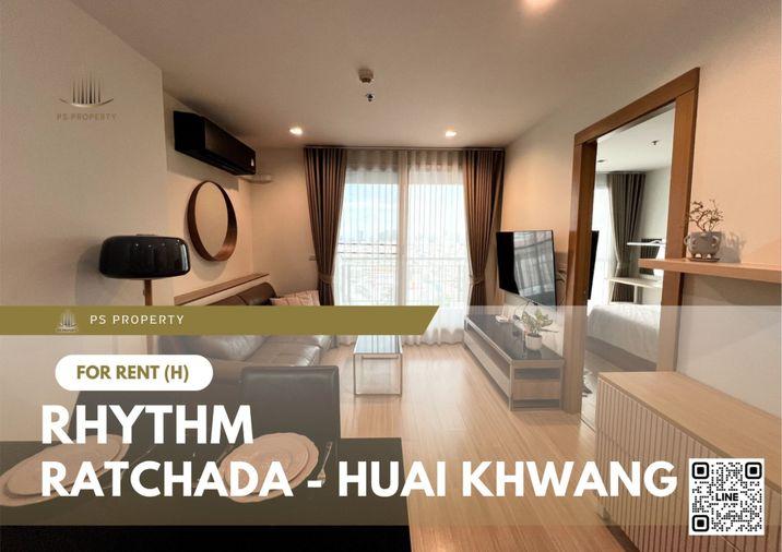 รูป ให้เช่า 🔥 Rhythm Ratchada - Huai Khwang 🔥 เฟอร์นิเจอร์ และ เครื่องใช้ไฟฟ้าครบ ใกล้ MRT ห้วยขวาง - รูปที่ 1/11