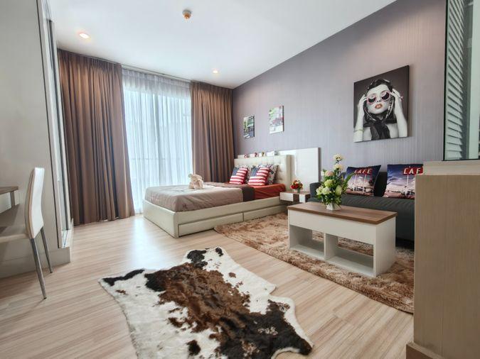 รูป 💖💖ปล่อยเช่า พร้อมอยู่!! คอนโด The Hotel Serviced Condo ติดรถไฟฟ้า MRT บางกระสอ/ สตูดิโอ 28 ตรม ราคา 7000บาท สอบถามได้นะคะ Line ID = atfirm2010💖💖 - รูปที่ 1/13