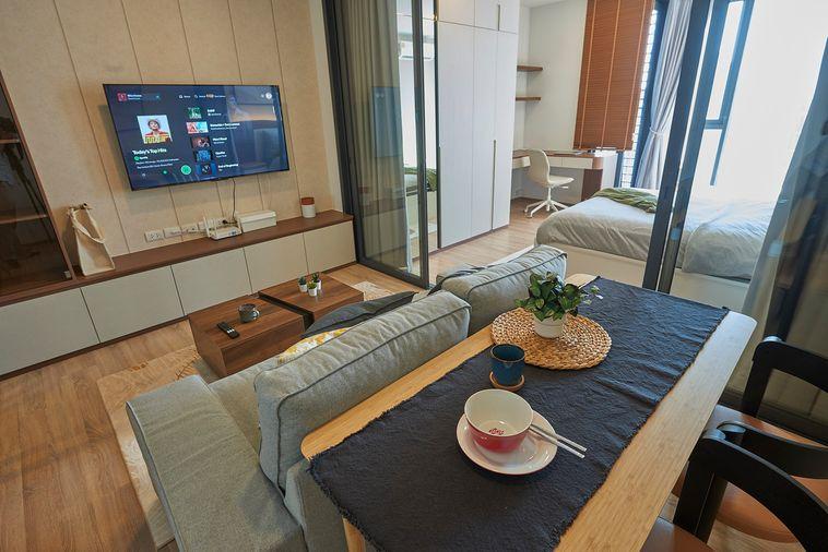 รูป 🔥 XT Phayathai ห้องสวย 1 Bedroom ชั้น 24 ขนาด 42 ตร.ม. วิวเมืองสวย ใจกลางพญาไท ใกล้ BTS พญาไท เพียง 26,000 บาท/เดือน! 🏙️✨ - รูปที่ 13/18