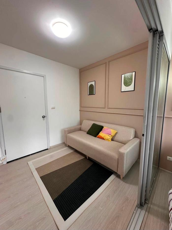 รูป 💎ขายคอนโดใก “ Plum Condo Park Rangsit 2 ” 🥽เพิ่งรีโนเวทใหม่ ติดวอลเปเปอร์ใหม่ทั้งห้อง - รูปที่ 4/7