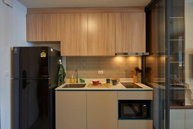 รูป 🔥 XT Phayathai ห้องสวย 1 Bedroom ชั้น 24 ขนาด 42 ตร.ม. วิวเมืองสวย ใจกลางพญาไท ใกล้ BTS พญาไท เพียง 26,000 บาท/เดือน! 🏙️✨ - รูปที่ 9/18