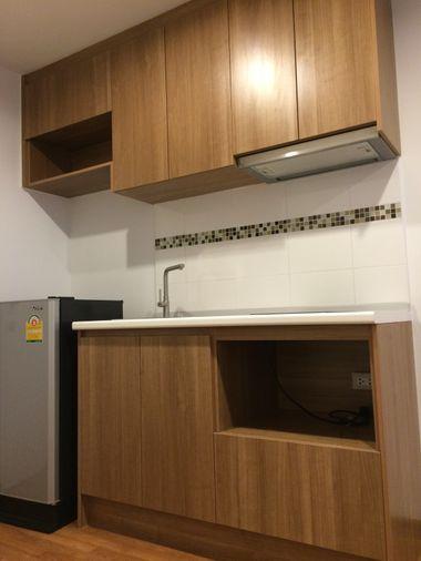 รูป ให้เช่าคอนโด T Plus Condo อมตะนคร ชลบุรี ห้องริม ห้องใหญ่ 32 ตร.ม. ชั้น 4 เฟอร์ Built-in เครื่องใช้ไฟฟ้าครบ พร้อมเข้าอยู่! - รูปที่ 6/14