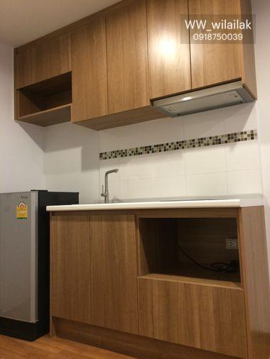 รูป ให้เช่าคอนโด T Plus Condo อมตะนคร ชลบุรี ห้องริม ห้องใหญ่ 32 ตร.ม. ชั้น 4 เฟอร์ Built-in เครื่องใช้ไฟฟ้าครบ พร้อมเข้าอยู่! - รูปที่ 6/14