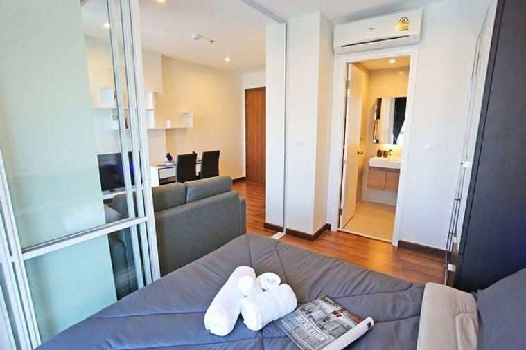 รูป 💥💥[เช่า] Condo Chewathai Interchange 1BED 27 ตรม.ชั้น 22 แต่งครบ พร้อมอยู่ สนใจแอดไลน์ Line: @atfirm💥💥 - รูปที่ 8/10