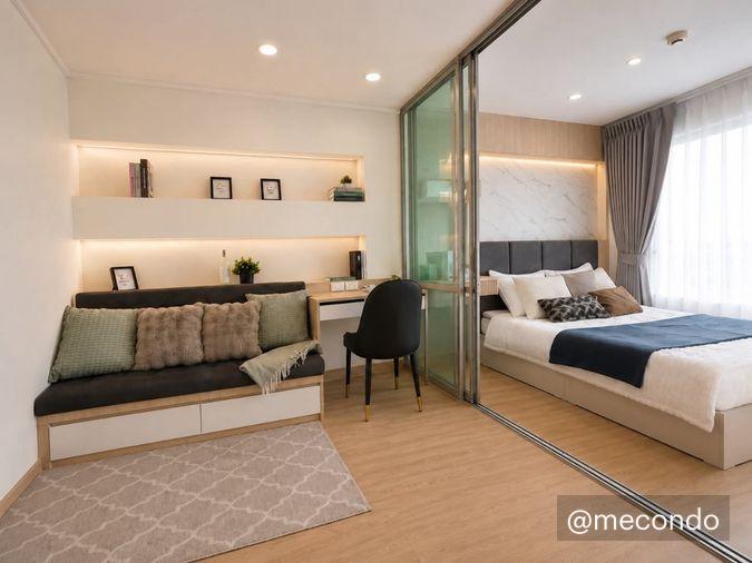 รูป ME2500496 ขายคอนโดห้องมุม ชั้นสูง Lumpini Ville ลาซาล-แบริ่ง ห้องแต่งใหม่ ใกล้ BTS แบริ่ง - รูปที่ 2/8