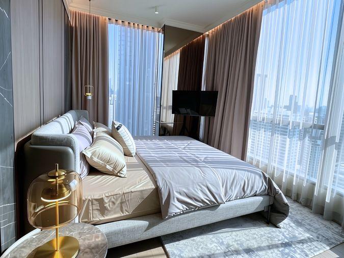 รูป 🔥 CELES Asoke ห้องใหญ่ 3 Bedrooms 3 Bathrooms ชั้น 36 ขนาด 137 ตร.ม. วิวเมืองสุดพรีเมียม ใจกลางอโศก เพียง 200,000 บาท/เดือน! 🏙️✨ - รูปที่ 3/8