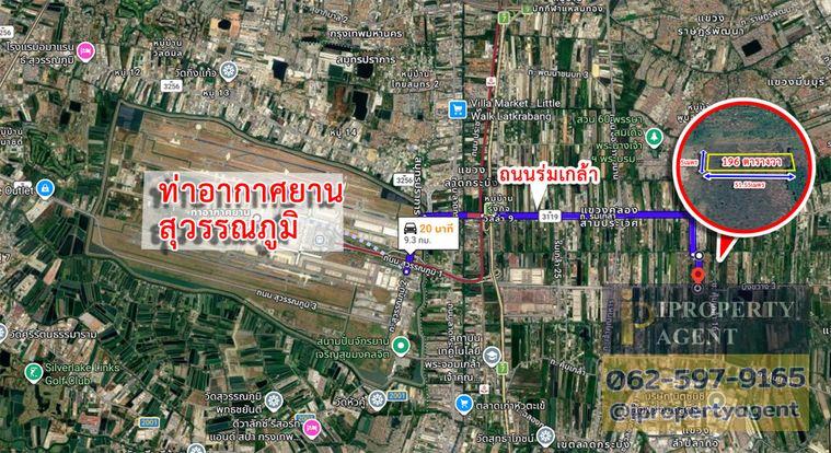รูป ขายที่ดินเปล่า 196 ตร.ว. ทำเลศักยภาพ ซอยร่มเกล้า 19 (ใกล้สุวรรณภูมิและแอร์พอร์ตลิงก์) - รูปที่ 12/14