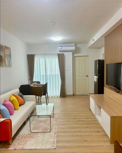 รูป ขาย City Home รัตนาธิเบศร์ รีโนเวทใหม่ทั้งห้อง ขนาด 2 ห้องนอน เฟอร์ครบ พร้อมเข้าอยู่ ใกล้ MRT บางกระสอ - รูปที่ 1/12
