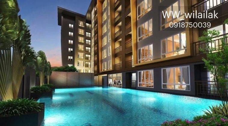 รูป ให้เช่าคอนโด T Plus Condo อมตะนคร ชลบุรี ห้องริม ห้องใหญ่ 32 ตร.ม. ชั้น 4 เฟอร์ Built-in เครื่องใช้ไฟฟ้าครบ พร้อมเข้าอยู่! - รูปที่ 10/14