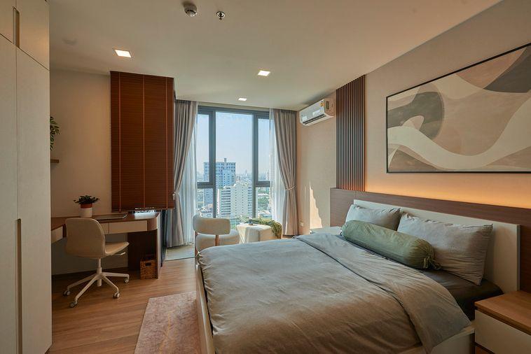 รูป 🔥 XT Phayathai ห้องสวย 1 Bedroom ชั้น 24 ขนาด 42 ตร.ม. วิวเมืองสวย ใจกลางพญาไท ใกล้ BTS พญาไท เพียง 26,000 บาท/เดือน! 🏙️✨ - รูปที่ 2/18
