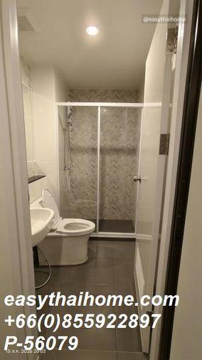 รูป P-56079 ให้เช่า รีเจ้นท์ โฮม วุฒากาศ | วิวเมือง | เฟอร์นิเจอร์ครบ | ชั้น 37 | พร้อมเข้าอยู่ 📞 Line ID: @easythaihome | 085-592-2897 - รูปที่ 7/10