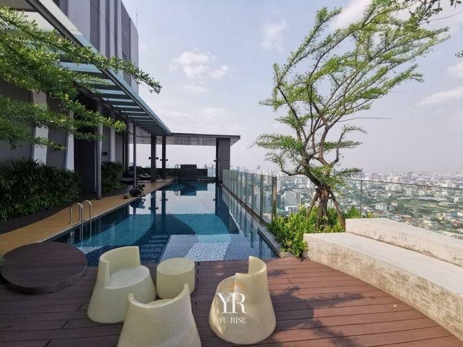 รูป ริธึ่ม สุขุมวิท 42 สัมผัสความโปร่งสบายของห้องที่เปิดรับวิวเมือง กับการตกแต่งที่สวยงาม และ เฟอร์นิเจอร์ครบ - รูปที่ 19/43