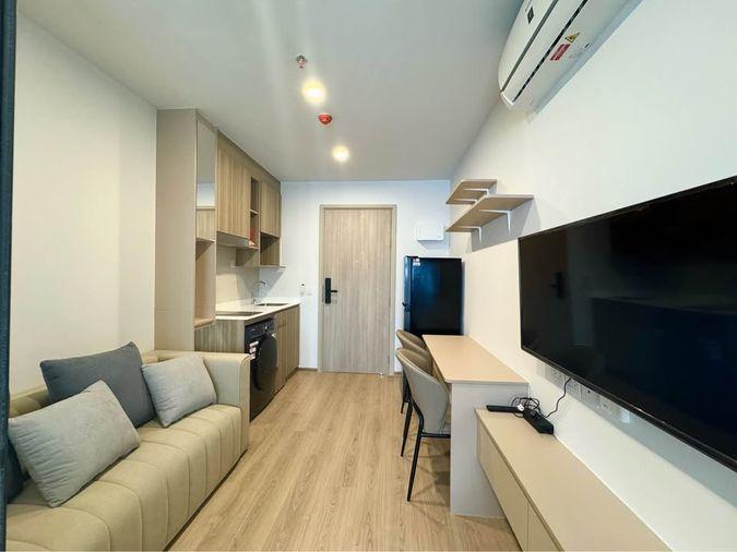 รูป Life Rama 4-Asoke ห้องพักสไตล์ Modern Luxury ตกแต่งครบทุกฟังก์ชัน พร้อมบรรยากาศอบอุ่นเป็นส่วนตัวและวิวเมืองที่สวยงาม - รูปที่ 1/4