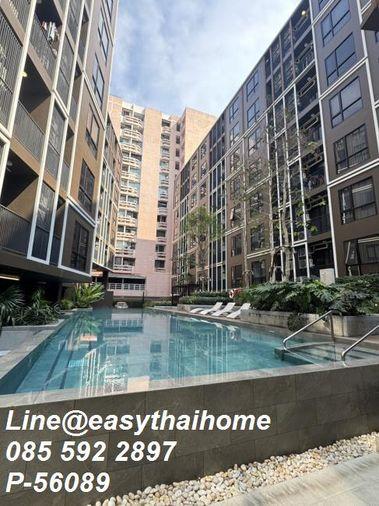 รูป P-56089 📍#คอนโดย่านสาทรให้เช่า The Shade Sathon 1 อาคาร A ชั้น 7 (1 นอน 32 ตร.ม.) แต่งครบ ใกล้ MRT ลุมพินี Line ID: @easythaihome 085-592-2897 - รูปที่ 6/15
