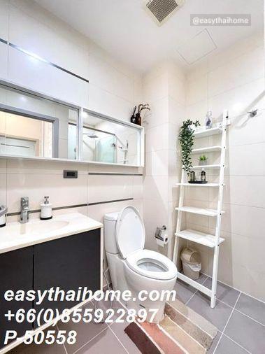 รูป P-50558 ให้เช่า วายน์ สุขุมวิท | 1 ห้องนอน 1 ห้องน้ำ | วิวเมือง | เฟอร์นิเจอร์ครบ | ชั้น 29 | พร้อมเข้าอยู่ 📞 Line ID: @easythaihome | 085-592-2897 - รูปที่ 4/10