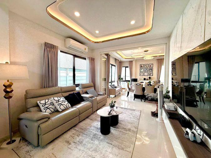 รูป บ้านเดี่ยวให้เช่า 🔥 The City Ekkamai-Ladprao 🔥 4 ห้องนอน 4 ห้องน้ำ เฟอร์นิเจอร์ และ เครื่องใช้ไฟฟ้าครบ  - รูปที่ 5/11