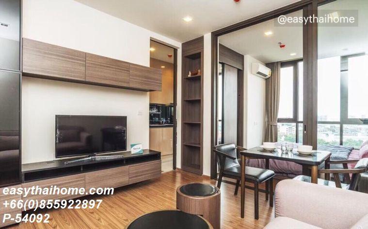 รูป P-54092 ให้เช่า เดอะ ไลน์ สุขุมวิท 71 | เฟอร์นิเจอร์ครบ | ชั้น 11 | ใกล้ BTS พระโขนง | พร้อมเข้าอยู่ 📞 Line ID: @easythaihome | 085-592-2897 - รูปที่ 2/5