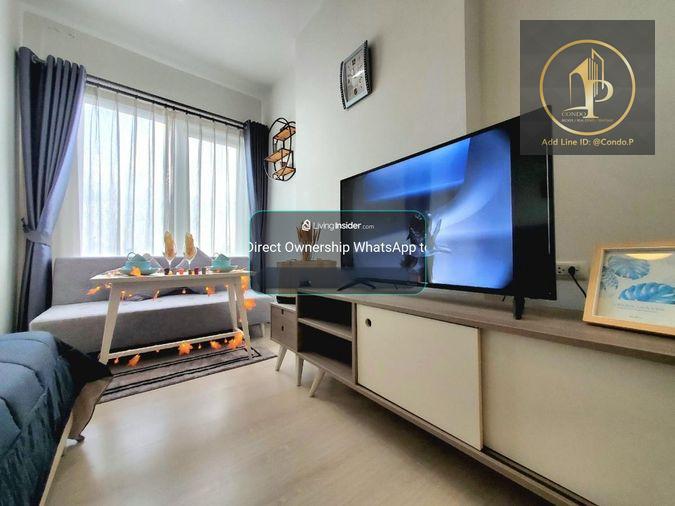 รูป 🎈#MT2608_147🎈💥ด่วน💥ว่างชัวร์ รีบคลิก ก่อนหลุดมือ‼️ 𝗙𝗼𝗿 𝗥𝗲𝗻𝘁 1️⃣2️⃣k.🔥ใกล้ MRT ห้วยขวางคอนโด แชปเตอร์วันอีโครัชดาห้วยขวาง - รูปที่ 2/17
