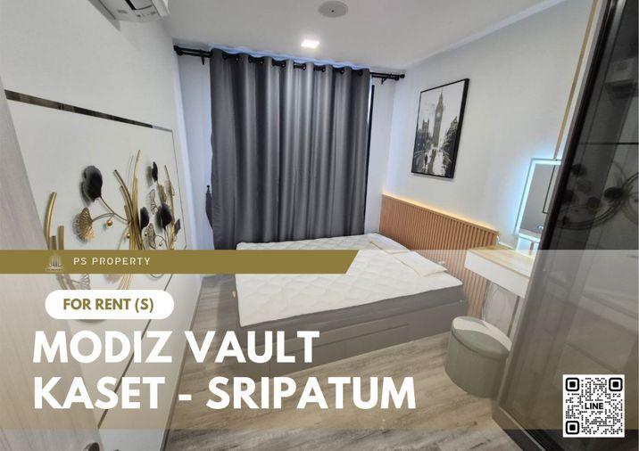 รูป ให้เช่า 📍 MODIZ VAULT Kaset - Sripatum 📍 เฟอร์นิเจอร์ และ เครื่องใช้ไฟฟ้าครบ ใกล้ BTS บางบัว - รูปที่ 1/6
