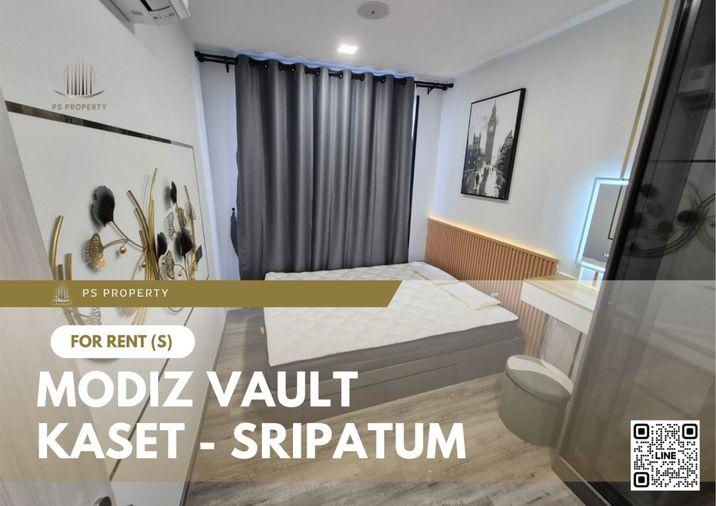 รูป ให้เช่า 📍 MODIZ VAULT Kaset - Sripatum 📍 เฟอร์นิเจอร์ และ เครื่องใช้ไฟฟ้าครบ ใกล้ BTS บางบัว - รูปที่ 1/6