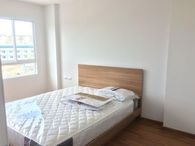 รูป ให้เช่าคอนโด T Plus Condo อมตะนคร ชลบุรี ห้องริม ห้องใหญ่ 32 ตร.ม. ชั้น 4 เฟอร์ Built-in เครื่องใช้ไฟฟ้าครบ พร้อมเข้าอยู่! - รูปที่ 3/14