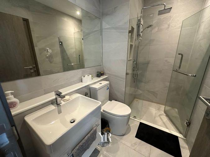 รูป Rhythm ekkamai estate ตกแต่งสวยทันสมัย ครบทั้งห้องนั่งเล่น ห้องครัว พร้อมวิวเมืองผ่านกระจก และ พร้อมเข้าอยู่ - รูปที่ 6/6