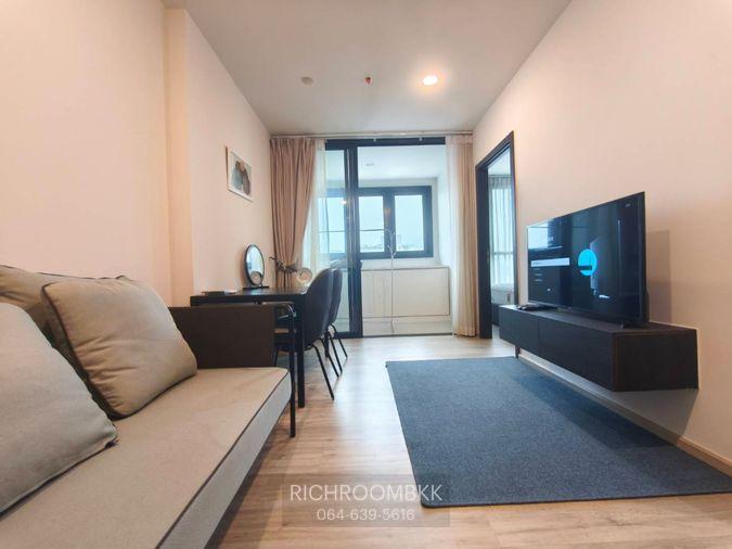 picture For Rent XT Huaikhwang 1 Bed high floor with close kitchen layout - 2/12