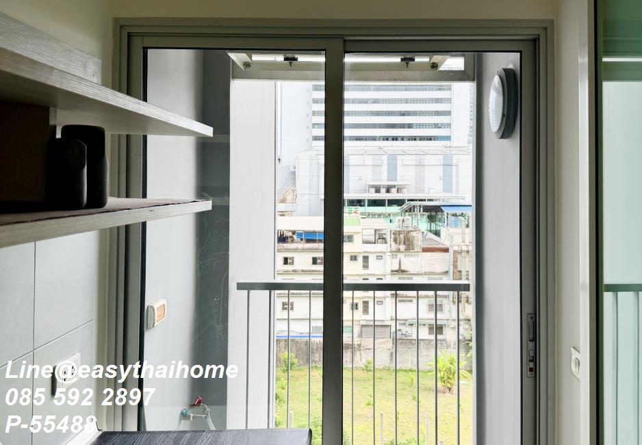 รูป P-55488 ห้องน่าอยู่ แอสปาย สาทร-ท่าพระ ชั้น 8 วิวเมือง ใกล้ BTS ตลาดพลู Line ID: @easythaihome 085-592-2897 - รูปที่ 7/12