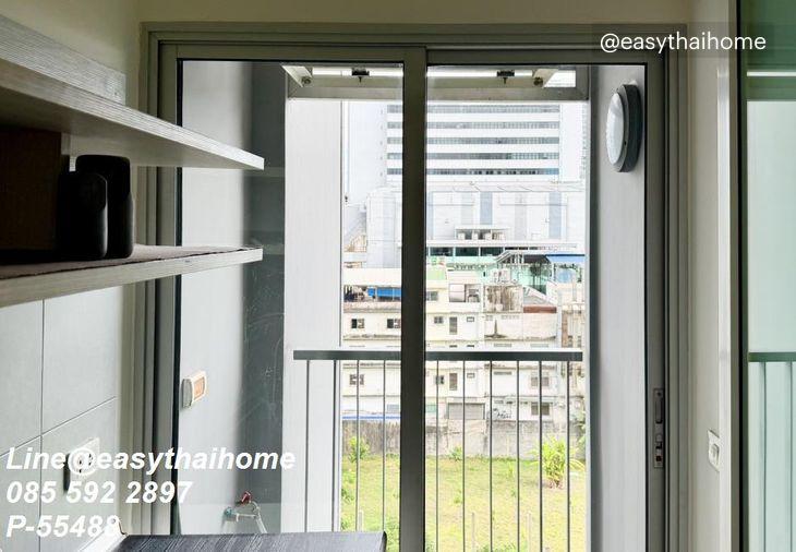 รูป P-55488 ห้องน่าอยู่ แอสปาย สาทร-ท่าพระ ชั้น 8 วิวเมือง ใกล้ BTS ตลาดพลู Line ID: @easythaihome 085-592-2897 - รูปที่ 7/12