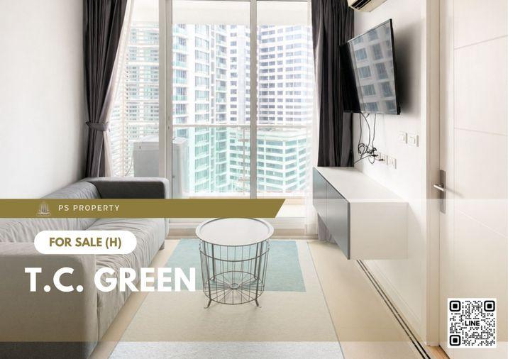รูป ขายด่วน ✨ T.C. Green ✨  เฟอร์นิเจอร์ และ เครื่องใช้ไฟฟ้าครบ ใกล้ MRT พระราม 9 - รูปที่ 1/7