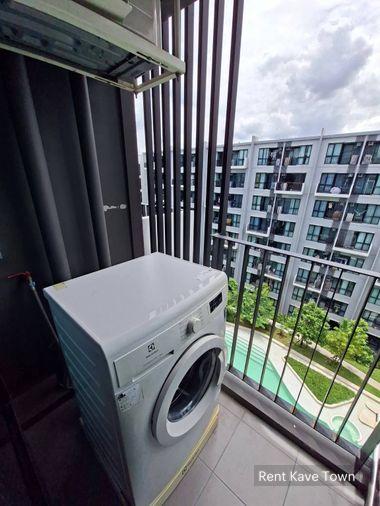 รูป 🏡 ให้เช่า Kave Town Space 11,000฿💖 ✨ ตึก A ชั้น 7 วิวสระ ✅️ พร้อมเข้าอยู่ - รูปที่ 8/9