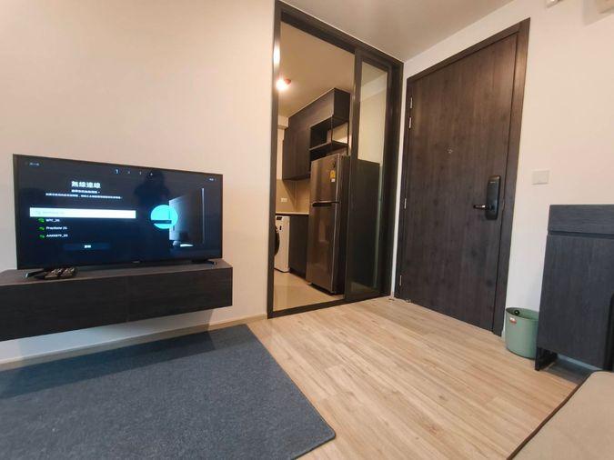 picture For Rent XT Huaikhwang 1 Bed high floor with close kitchen layout - 3/12