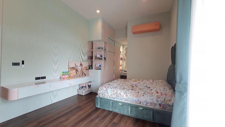 รูป ขายบ้านเดี่ยว 2 ชั้น   สภาพใหม่ บางกอกบูเลอวาร์ด แจ้งวัฒนะ-ราชพฤกษ์ แปลงมุม พร้อมเข้าอยู่  เนื้อที่ 76.6  ตรว.  4 นอน 5น้ำ          - รูปที่ 34/50