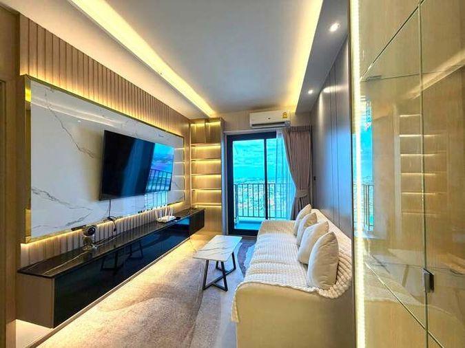 รูป 💥💥ขายสวยพร้อมอยู่!! Condo Chapter One Flow Bangpo 2Bed1Bath 50 ตรม.ชั้น 35 แต่งครบ ใกล้ MRT บางโพ สอบถาม Line ID: @atfirm💥💥 - รูปที่ 5/13